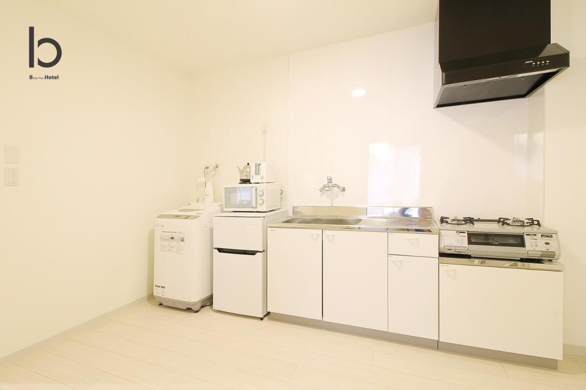 Large 2 bedroom apartment for 12people  Hiroshima Eksteriør billede